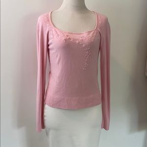 Bisou Jeans Pink Sweater